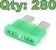 (280+) Littelfuse 0287030.PXCN Green ATOF Blade Fuse Green 30A / 32V DC