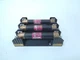 BUSS R60030-3CR FUSE HOLDER 30A 600V BUSSMANN W/ FUSES - USED - FREE SHIPPING