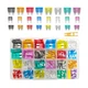 272PCS Car Fuse Assortment Kit, Vehicle Standard & Mini & Low Profile Mini Si...