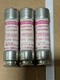 (3) Gould Shawmut TR50R Fuses 50A 250V Time Delay New!!!