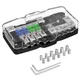 Joinfworld Fused Power Distribution Block Car 6.55&lsquo;&rsquo; X 3.6'' X 1.38'', Black