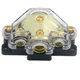 ZOOKOTO 0GA Power Distribution Block, Auto Car Audio Amplifier 1 3 Way, 3 Way 