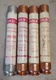 LOT OF 4 PCS GOULD SHAWMUT TRI-ONIC FUSES TRS20R 20AMP 600VOLT