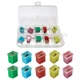 10 PCS Low Profile Fuse Square Car Fuses Assortment Kit, Low Profile Box Shap...