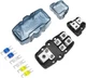 RECOIL ZDFGK Fuse Distribution Combo Blocks for Dual Amplifiers, 2 Way Mini-Anl 