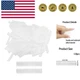 120 Pcs Thread Spool Net Saver Universal Mesh Sleeve Covers for Embroidery, S...