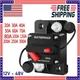 Waterproof Car Circuit Breaker Fuse Reset 30-300 Amp 12V-48V DC Car Boat Auto US