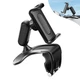 AMZAUTO Car Phone Holder Mount, 360 Degree Rotation Dashboard Black 