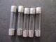 Five (5) BUSS AGC-3/8  BUSSMANN FUSES AGC3/8 AGC 3/8 250V NEW
