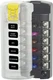 BLUE SEA 5035-BSS FUSE BLOCK STBLADE 6CIRC IND