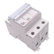 Legrand 05838 Fuse Holder, 10x38 3-Pole, 500VAC 10A Max, DIN Rail Mount