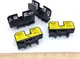 Buss BM6031PQ 30A 600V 1 Pole Fuseholder Quick Connect M60060-1PQ **LOT OF 4**