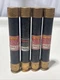 Bussmann  Fusetron FRS-R-15 fuse dual element time delay LOT OF 4