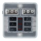 Bluewater 6 Position Fuse Block w/LEDs 3200-0001-006 UPC 810196332249