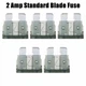 2A 100 Pack 2 AMP ATC/ATO STANDARD Regular FUSE BLADE CAR TRUCK BOAT MARINE RV