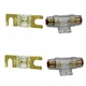 2 IMC Audio 80 Amp Mini ANL and 2 Fuse Fuse holder 4 6 8 Gauge Car Audio Gold