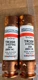 (2) Mersen Ferraz Shawmut TR35R Fuses 35A 250V Dual-Element, Time-Delay New