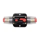 Bumbesti 12-24V DC 30A Fuse Holder Resettable Inline 30A, HBD-CX 1PCS-30A 