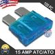 100 Pack 15 AMP ATC/ATO STANDARD Regular FUSE BLADE 15A CAR TRUCK BOAT MARINE RV