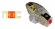 IMC Audio 25 Amp Mini ANL and 1 Fuse Fuse holder 4 6 8 Gauge Car Audio Gold