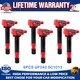 6X Ignition Coils Bobina for 1999-2007 Honda Odyssey 2007-2008 Acura TL 3.5L V6