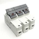 Wohner ACJ30 3194.000 Fuse Holder 3-Poles, 600V, 30A, For Class J Fuses