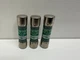 LOT OF (3) NEW OLD STOCK! BUSSMANN FUSETRON 6/10A DUAL ELEMENT FUSES FNM-6/10