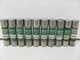 LOT OF 10 FUSETRON BUSSMANN DUAL ELEMENT FUSES FNM 6/10 250V