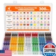 Jorest 300Pcs Car Fuse Assortment Kit 160 Mini Blade Fuses Automotive 90
