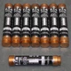 (8) Eaton Bussmann Time Delay Fuses FRS-R-40ID, 40A, Cylindrical, Rejection, RK5