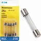 (5-5pk)- Bussmann 25-Amp 32-Volt AGC Glass Tube Automotive Fuse BP/AGC-25-RP
