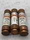 (Lot Of 3) TR 45 Amp, 250V, Class RK5, Ferraz TR45R, TR 45A | aka: Trionic NEW