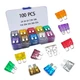 50- 300Pcs Car Fuse Assortment Kit Mini Blade & Standard Automotive Fuses Set