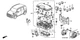 Genuine Honda Detector Unit Electronic Load 38255-S5A-003