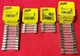 COOPER BUSSMANN ASSORTED MINI GLASS TIME DELAY FUSE, 1/2A, 3/4A, 1-1/2A, 2A