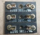 Lot of 3 - Buss Bussmann 3833-1 1P 30A 250V Fuse Holder, Used #2002I65