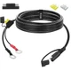 6.5FT 14AWG Ring Terminal to SAE Harness Quick Connect/Disconnect Assembly, 2...