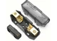 Metra RAGU1 AGU Raptor 4/8 Gauge In/Out Fuse Holder - Pro Series 24K Gold-Plated