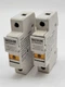 2PC Ferraz Shawmut Ultrasafe Fuse Holder 30A 1P 600V