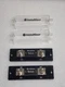 InstallGear - Fuse Block with ANL Fuse Holder and Clear Cover - 2 Pack, 300Amp F