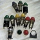 GENERAL ELECTRIC CR103 GREEN RED YELLOW BLUE PILOT LIGHT Lot