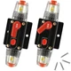 Bolipoeq 50 Amp Manual Reset Circuit Breaker DC 12-48V Waterproof Inline Fuse...