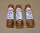 3 NEW MERSEN FERRAZ SHAWMUT TR45R TRI-ONIC TIME DELAY FUSE 45A 250V (3 LOTS AVL)