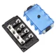 VOZINMOST 4-Way AMG Mega Fuse Holder with Two Spare Fuses 100A, ANM Bolt-on F...