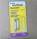 Eaton Bussmann 15A ABC Ceramic Tube Microwave Fuse ABC-15
