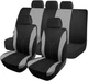 Covers Full Set, Breathable Vehicle Front and Rear Split Bench