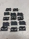 LOT OF 14 Allen Bradley 1492-H Terminal Block Fuse Holders 1/4 x 1-1/4&rdquo; 500V