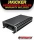 Kicker 46CXA1200.1 1200-Watt Mono Class D Subwoofer Amplifier