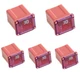 BOJACK 30A JCASE Fuse Low Profile for Trucks Cars SUVs 5pcs