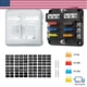 For 12V 24V 6-Way Auto Blade Fuse Holder Box Block with LED Indicator Car Marine